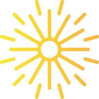 Spark Soar Linear Gradient Icon vector