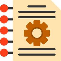 Resource Planning Flat Icon vector