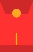 Red Envelope Flat Icon vector