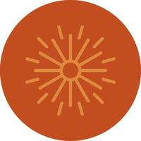 Spark Soar Line Multi color Icon vector