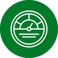 KPI Outline Circle Icon vector