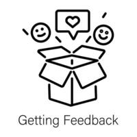 Trendy Getting Feedback vector