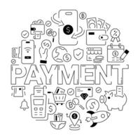 Trendy Payment Vector