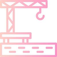 Harbor Linear Gradient Icon vector