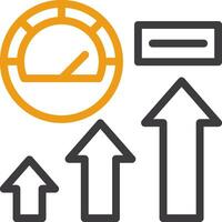 Rev Up Reach Two Color Icon vector