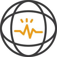 Swift Spark Two Color Icon vector