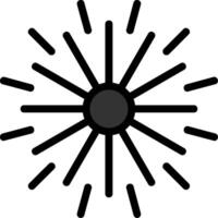 Spark Soar Line Filled vector