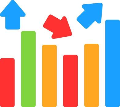 Thrive Thrust Flat Icon vector