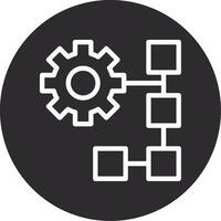 Resource Inverted Icon vector