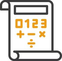 Quest Quotient Two Color Icon vector