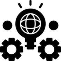 Innovation Glyph Icon vector