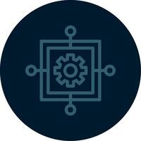 Scope Creep Line Multi color Icon vector