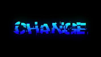 Hi-Tech Glitch Typography Text Animation video