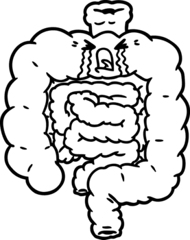 Karikatur Innereien Weinen Symbol png