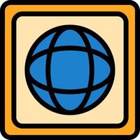 LinkedIn Line Filled vector