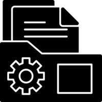 Data Management Glyph vector