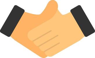 Handshake Flat Icon vector