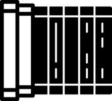 Bamboo Scroll Glyph vector