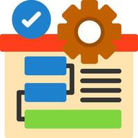 Fix Flat Icon vector