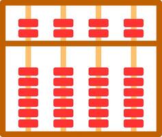 Abacus Flat Icon vector