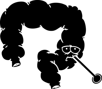 Karikatur ungesund Doppelpunkt solide schwarz Symbol png