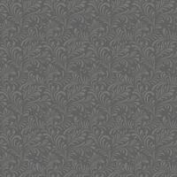 Floral seamless pattern with leaves. Abstract swirl line leaf ornamental flourish texture vector
