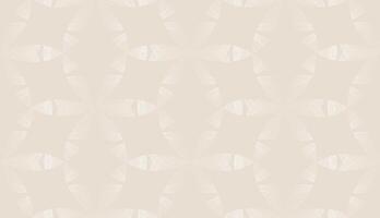 Floral line artistic decorative endless patern. Abstract organic shapes ornamental tile leaves and lines geometric pattern. Stylish template for design. vector