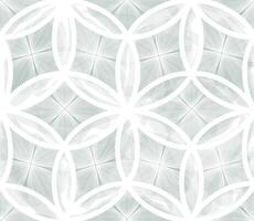 Floral line artistic decorative endless patern. Abstract organic shapes ornamental tile leaves and lines geometric pattern. Stylish template for design. vector