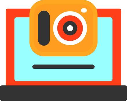 Camera Flat Icon vector