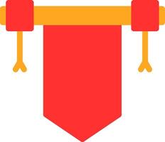 Spring Scroll Flat Icon vector