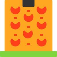 Climbing Wall Flat Icon vector