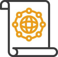 Unity Quest Two Color Icon vector