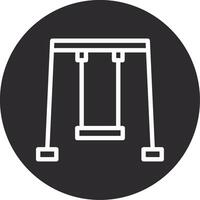 Swing Inverted Icon vector