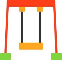 Swing Flat Icon vector