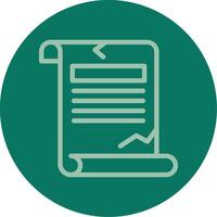 Quest Quake Line Multi color Icon vector
