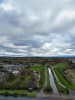 Aerial View of Central Dagenham London City of England UK. March 2nd, 2024 photo