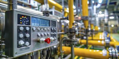 AI generated Explore the role of SCADA systems in industrial automation and control, focusing on how engineers utilize these systems to monitor and manage complex processes in real-time photo