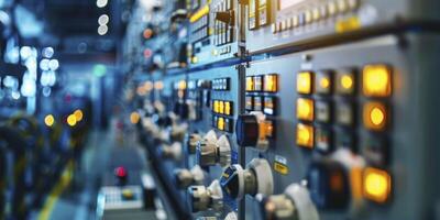 AI generated Explore the role of SCADA systems in industrial automation and control, focusing on how engineers utilize these systems to monitor and manage complex processes in real-time photo