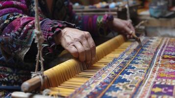 ai generado el importancia de conservación tradicional hecho a mano artesanía en un mundo cada vez más dominado por masa producción y tecnología. foto