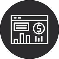 Investment Inverted Icon vector