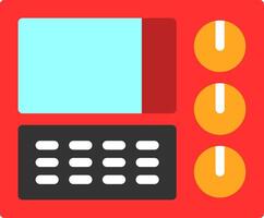 Control Panel Flat Icon vector