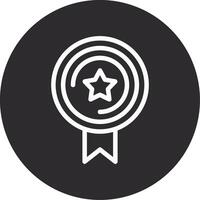 Badge Inverted Icon vector