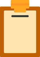 Clipboard Flat Icon vector