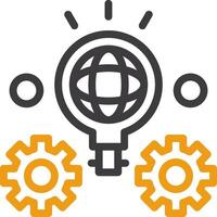 Innovation Two Color Icon vector