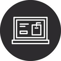 Tags Inverted Icon vector