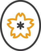 Jade Two Color Icon vector