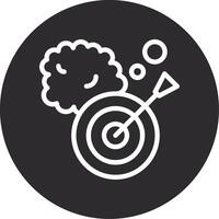 Dream Dart Inverted Icon vector