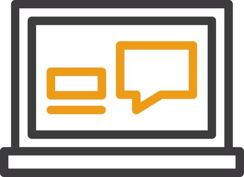 charla dos color icono vector