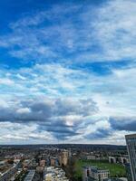 Aerial View of Central Watford City of England UK. March 3rd, 2024 photo