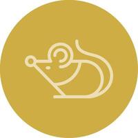 Chinese Zodiac Line Multi color Icon vector